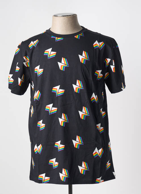 T-shirt noir NORTHERN SPIRIT pour homme