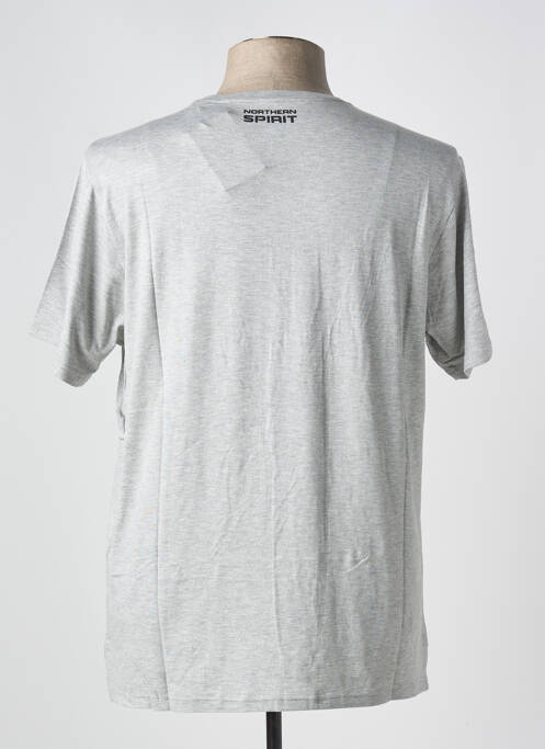T-shirt gris clair NORTHERN SPIRIT pour homme