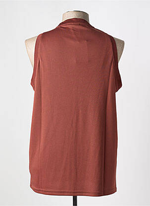 Débardeur coupe droite sans manche marron NORTHERN SPIRIT homme
