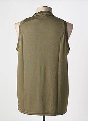 Débardeur coupe droite sans manche vert NORTHERN SPIRIT homme