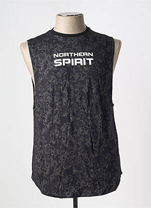 Débardeur imprimé camouflage sans manche noir NORTHERN SPIRIT homme