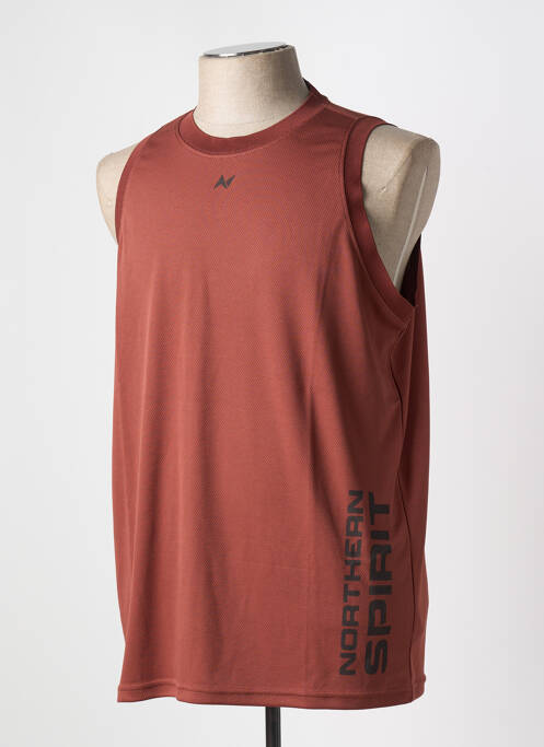 Débardeur marron NORTHERN SPIRIT pour homme