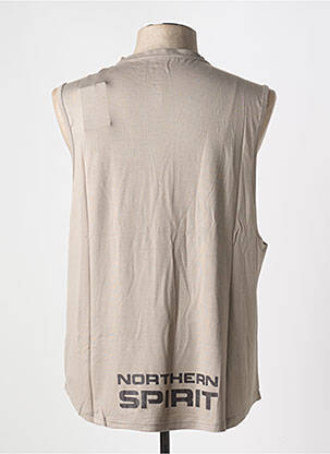 Débardeur coupe droite sans manche gris NORTHERN SPIRIT homme