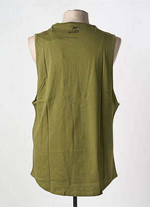Débardeur coupe droite sans manche vert NORTHERN SPIRIT homme