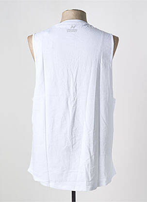 Débardeur coupe droite sans manche blanc NORTHERN SPIRIT homme