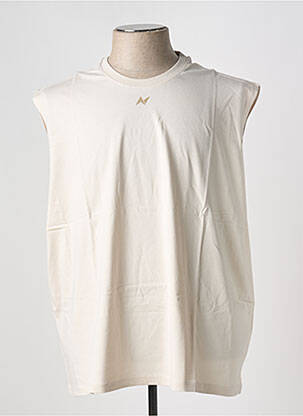 Débardeur coupe droite sans manche beige NORTHERN SPIRIT homme