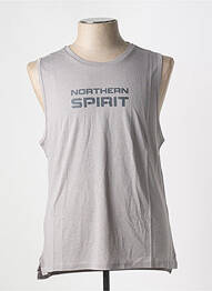 Débardeur coupe droite sans manche gris NORTHERN SPIRIT homme