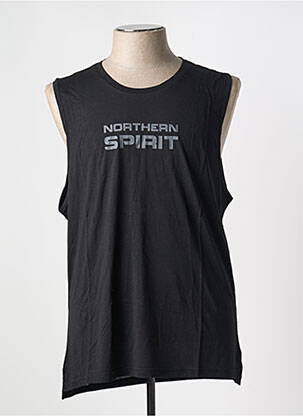 Débardeur coupe droite sans manche noir NORTHERN SPIRIT homme