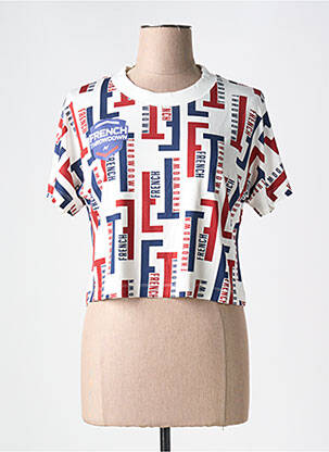 T-shirt imprimé fantaisie manches courtes beige NORTHERN SPIRIT femme