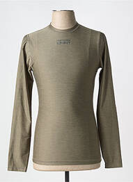 T-shirt coupe cintrée manches longues vert NORTHERN SPIRIT homme