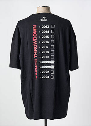 T-shirt stretch manches courtes noir NORTHERN SPIRIT homme