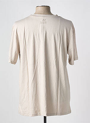 T-shirt stretch manches courtes beige NORTHERN SPIRIT homme