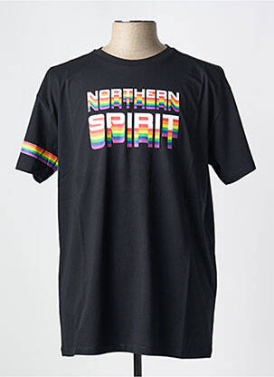 T-shirt stretch manches courtes noir NORTHERN SPIRIT homme