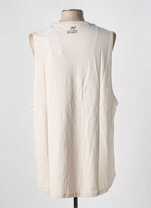 Débardeur coupe droite sans manche beige NORTHERN SPIRIT homme
