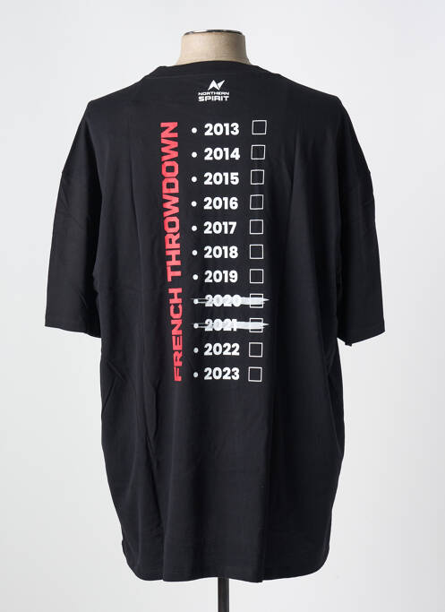 T-shirt noir NORTHERN SPIRIT pour homme