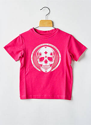 T-shirt coupe droite manches courtes rose NORTHERN SPIRIT fille