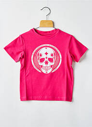 T-shirt coupe droite manches courtes rose NORTHERN SPIRIT fille