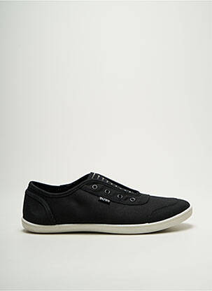 Baskets bout rond talon plat jusqu'à 3cm noir SKECHERS femme