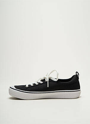 Baskets bout rond talon plat jusqu'à 3cm noir SKECHERS femme