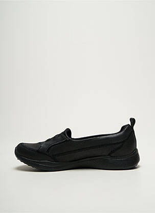 Baskets bout rond talon plat jusqu'à 3cm noir SKECHERS femme