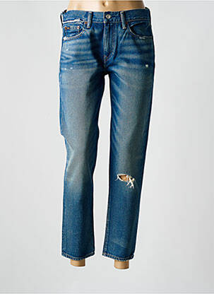 Jeans coupe slim poches bleu RALPH LAUREN femme
