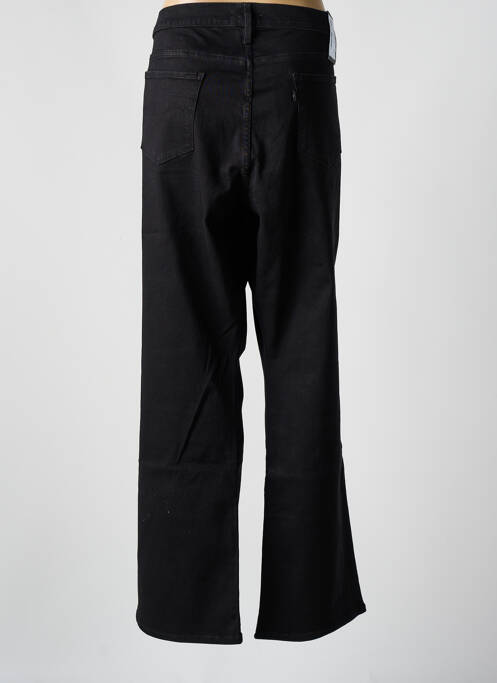 Jeans coupe droite taille normale taille normale noir LEVIS femme