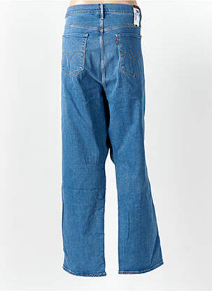 Jeans coupe droite taille haute taille haute bleu LEVI'S femme