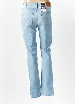Jeans coupe droite taille haute taille haute bleu LEVI'S femme