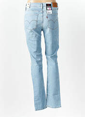 Jeans coupe droite bleu LEVIS pour femme seconde vue