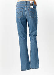 Jeans coupe droite bleu LEVIS pour femme seconde vue