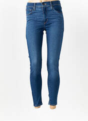 Jeans skinny bleu LEVIS pour femme seconde vue