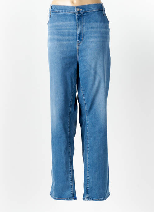 Jeans coupe droite taille haute taille haute bleu LEVIS femme
