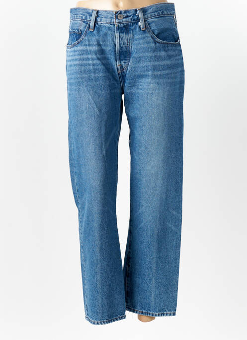 Jeans coupe droite bleu LEVIS pour femme