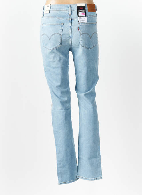 Jeans coupe droite bleu LEVIS pour femme