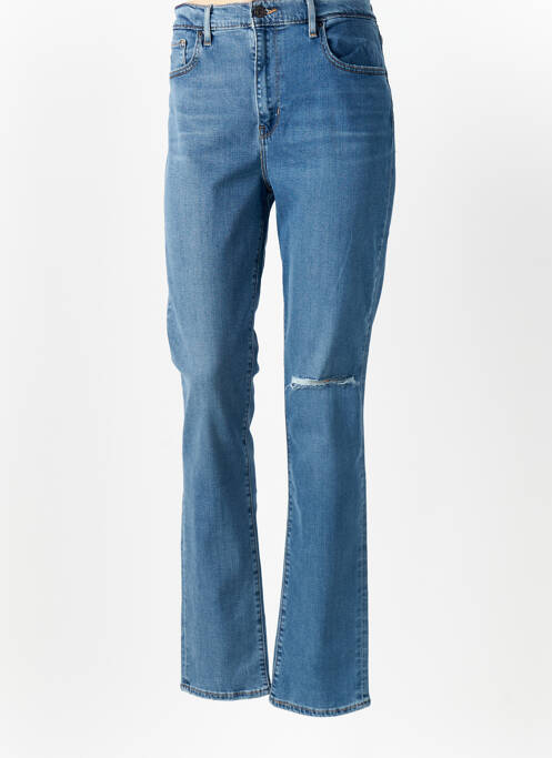 Jeans coupe droite bleu LEVIS pour femme
