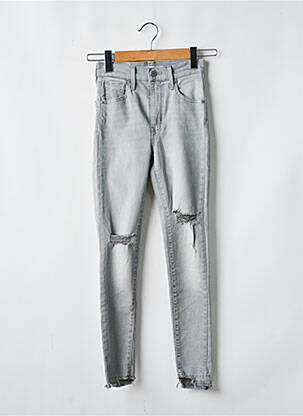 Jeans skinny taille normale taille normale gris LEVI'S femme