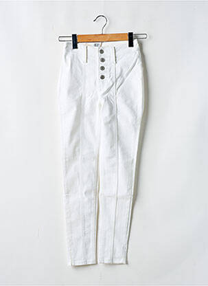 Jeans skinny taille normale taille normale blanc LEVI'S femme