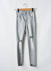 Jeans skinny gris LEVIS pour femme seconde vue