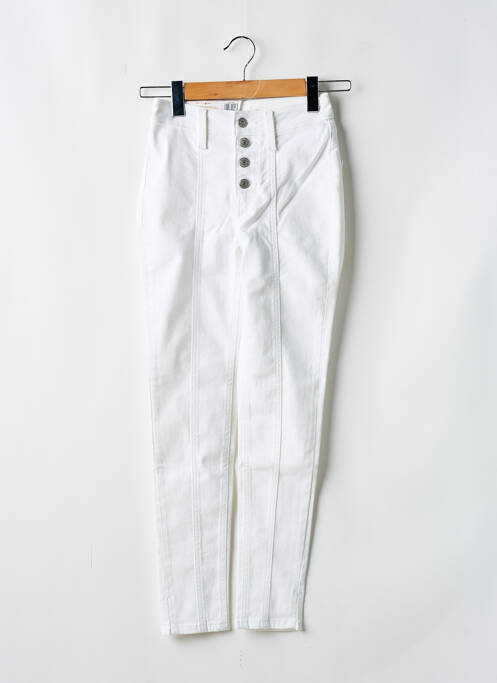 Jeans skinny taille normale taille normale blanc LEVIS femme