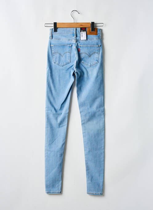 Jeans coupe slim stretch taille haute bleu LEVIS femme