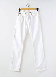 Jeans coupe slim stretch taille normale blanc TOMMY HILFIGER femme