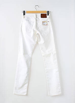 Jeans coupe slim stretch taille normale blanc TOMMY HILFIGER femme