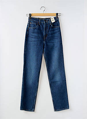 Jeans coupe slim tissage brut taille normale bleu LEVIS femme