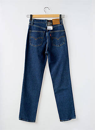 Jeans coupe slim tissage brut taille normale bleu LEVI'S femme