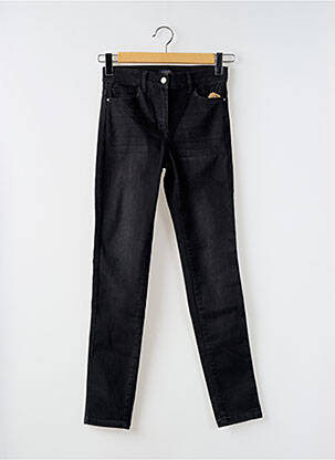 Jeans coupe slim stretch taille normale noir CAROLL femme