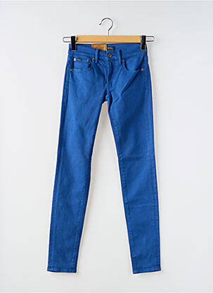 Jeans coupe slim stretch taille normale bleu RALPH LAUREN femme