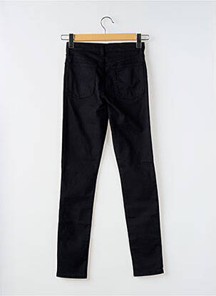 Pantalon slim tissage popeline taille normale noir COMPTOIR DES COTONNIERS femme