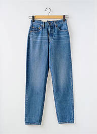 Jeans coupe droite taille normale taille normale bleu LEVIS femme