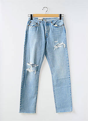 Jeans coupe droite taille normale taille normale bleu LEVI'S femme