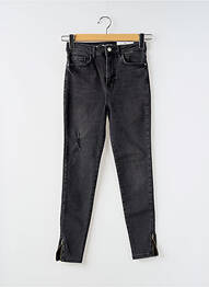Jeans skinny taille normale taille normale noir DEFACTO femme